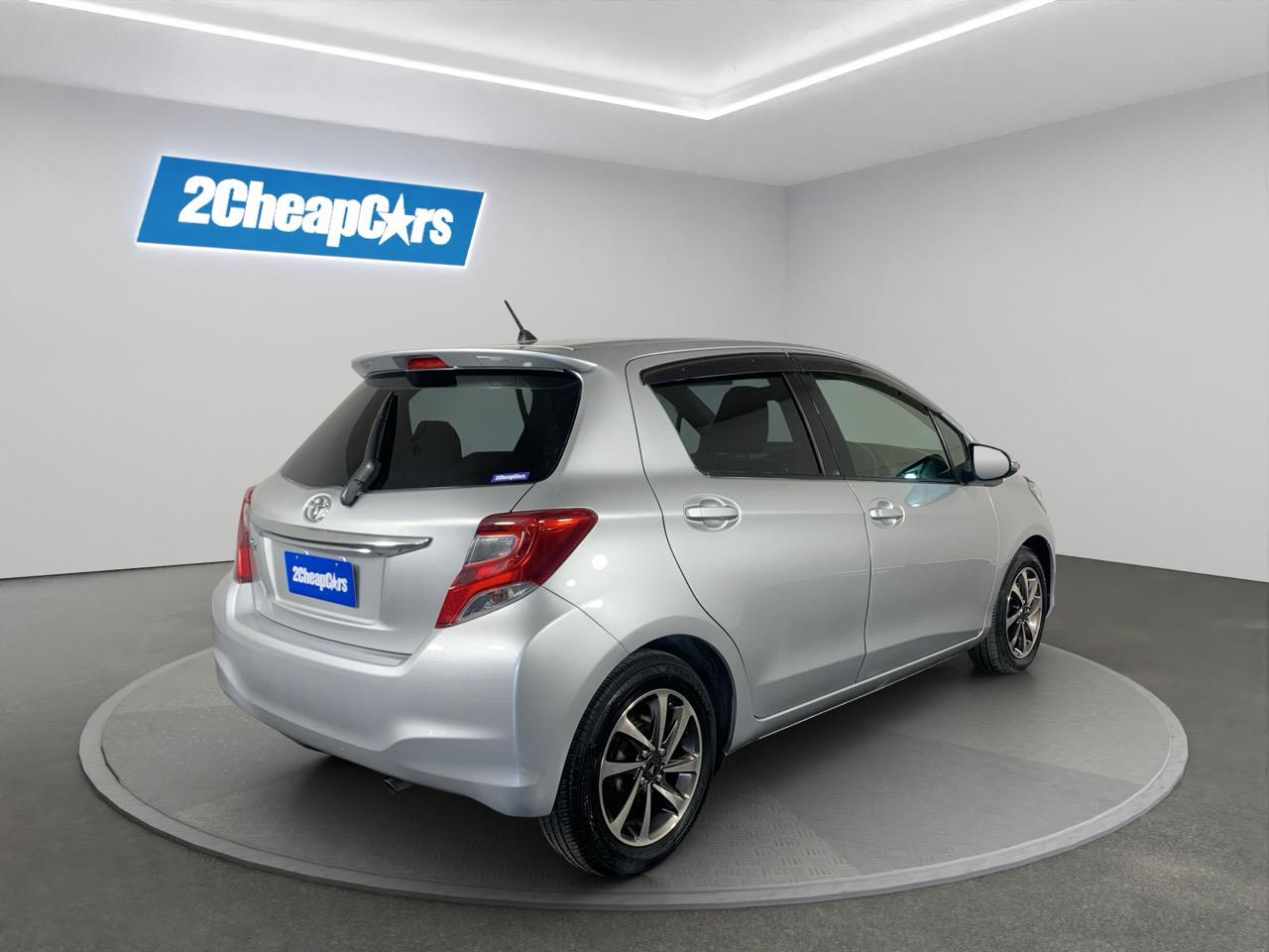 2014 Toyota Vitz 1.3U Hatchback LOW KMS + PUSH BUTTON START + AUTO LIGHTS