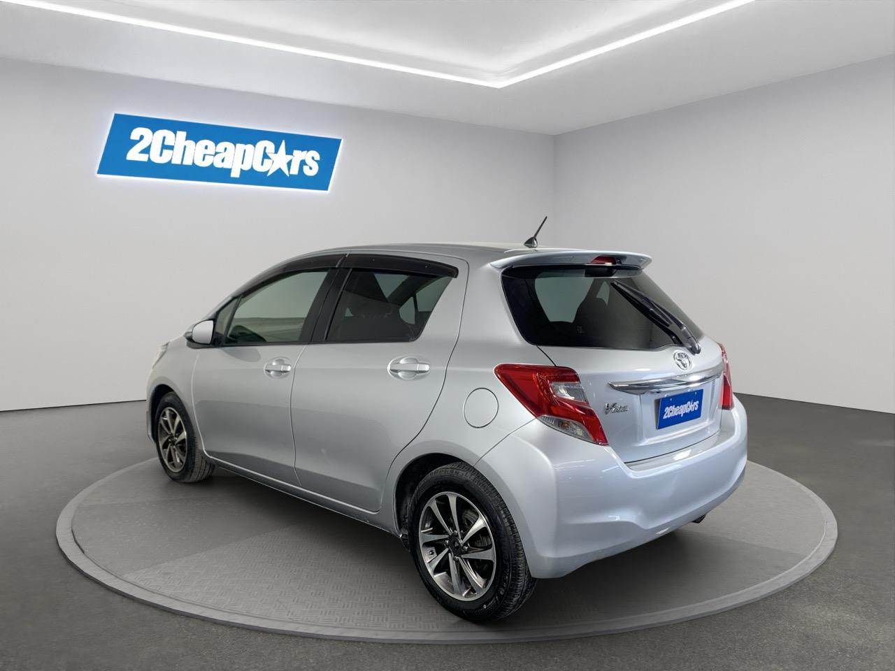 2014 Toyota Vitz 1.3U Hatchback LOW KMS + PUSH BUTTON START + AUTO LIGHTS