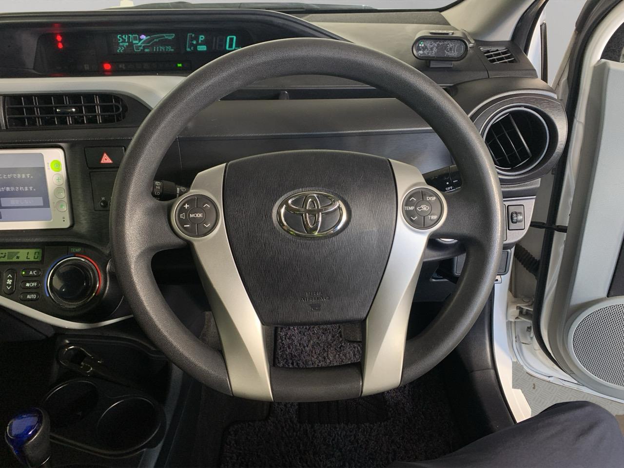 2012 Toyota Aqua S Hatchback REVESING CAMERA + PUSH SRART + AUTO LIGHTS