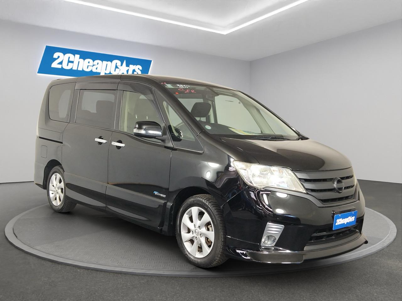 2013 Nissan Serena Hybrid Highway Star People Mover CRUISE CONTROL + POWER SLIDING DOOR 