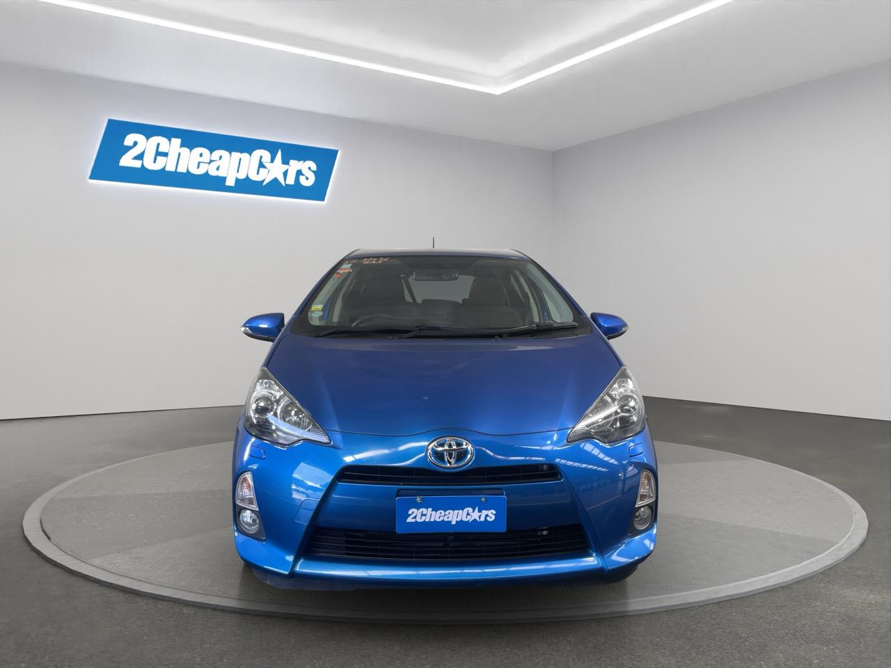 2013 Toyota Aqua G Hatchback LOW KMS + REVERSING CAMERA + PUSH BUTTON START
