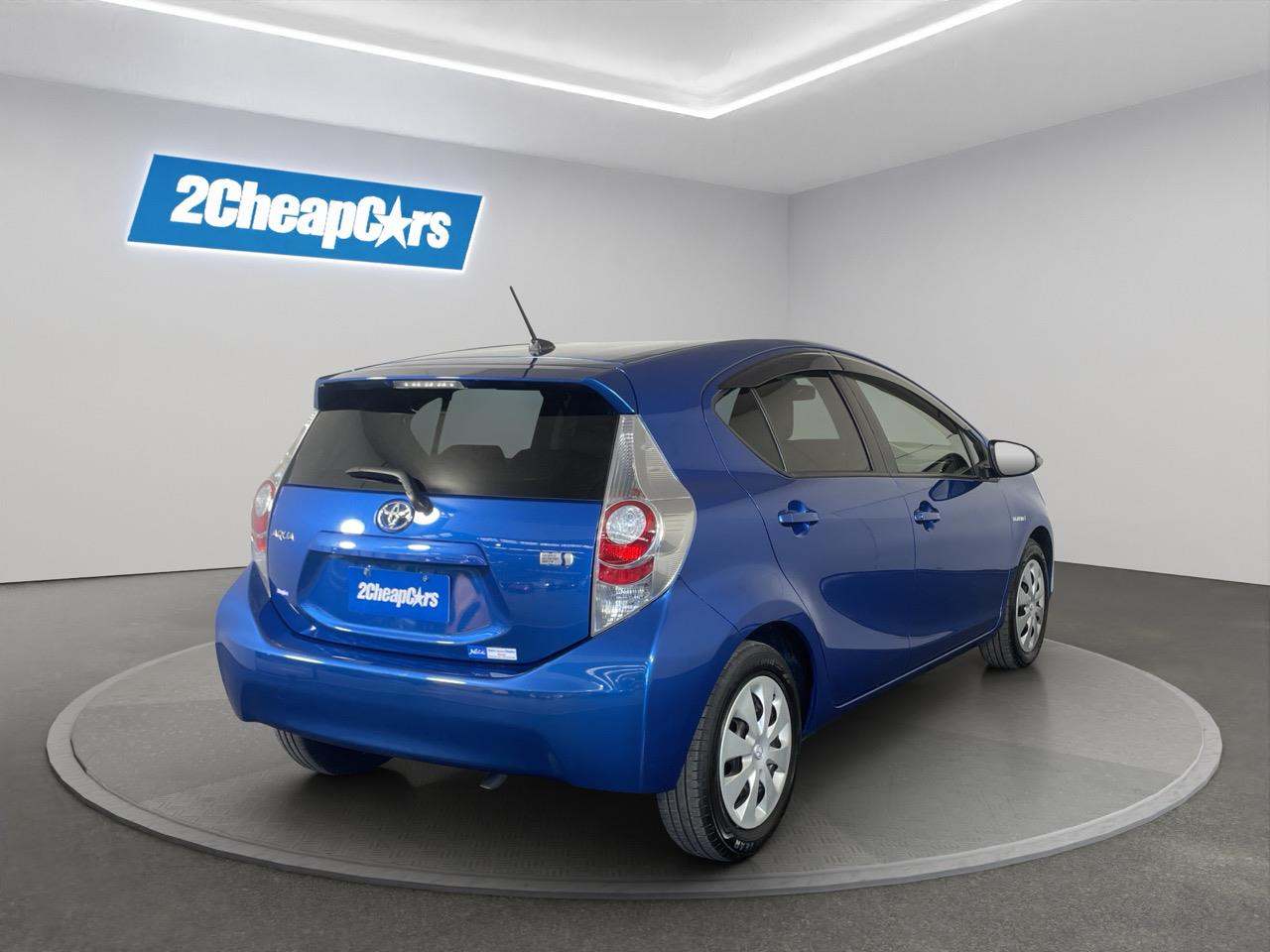 2013 Toyota Aqua G Hatchback LOW KMS + REVERSING CAMERA + PUSH BUTTON START