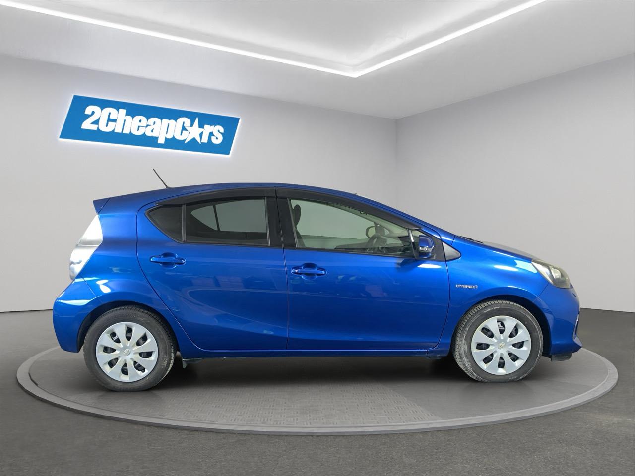 2012 Toyota Aqua S Hatchback LOW KMS + AUTO LIGHTS + REVERSING CAMERA