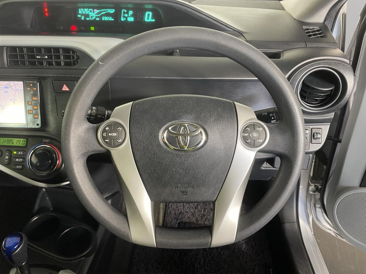 2012 Toyota Aqua S Hatchback REVERSING CAMERA + SMART KEY