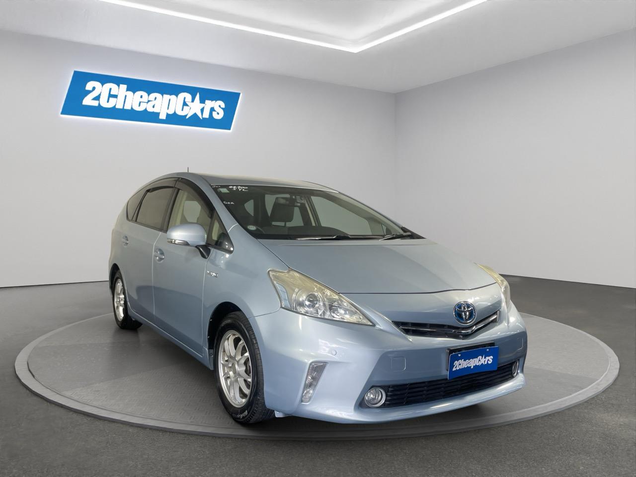2013 Toyota Prius Alpha S Touring Selection Station Wagon LOW KM + REVERSING CAMERA + PUSH SRART