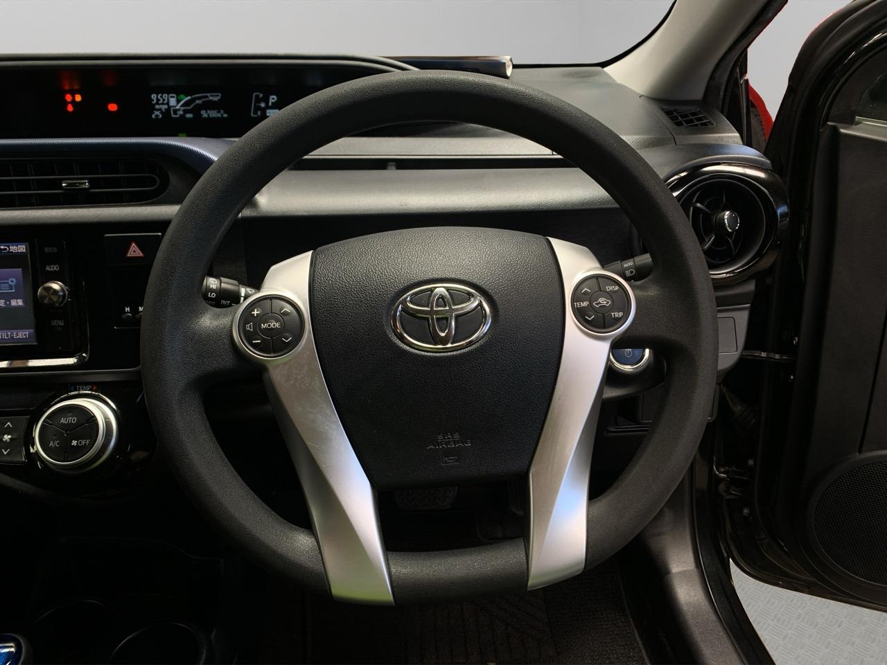 2017 Toyota Aqua Facelift Model S Hatchback REVERSING CAMERA + PUSH BUTTON START + AUTO LIGHTS