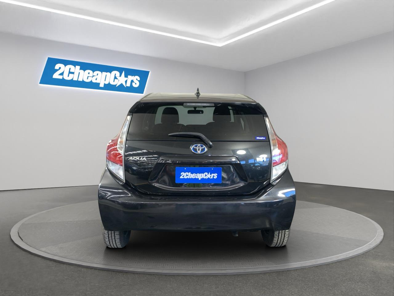 2017 Toyota Aqua Facelift Model S Hatchback REVERSING CAMERA + PUSH BUTTON START + AUTO LIGHTS