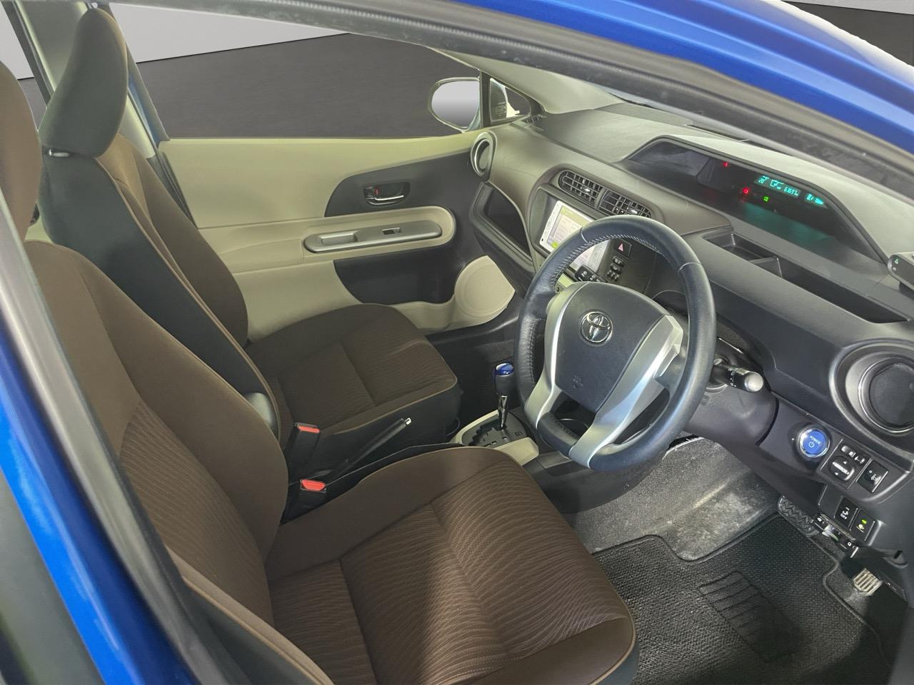 2012 Toyota Aqua G Hatchback REVERSING CAMERA + PARKING SENSORS