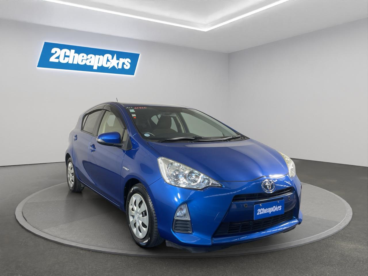 2012 Toyota Aqua G Hatchback REVERSING CAMERA + PARKING SENSORS