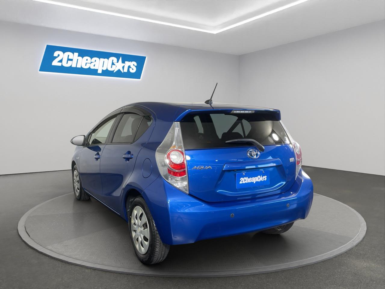 2012 Toyota Aqua G Hatchback REVERSING CAMERA + PARKING SENSORS