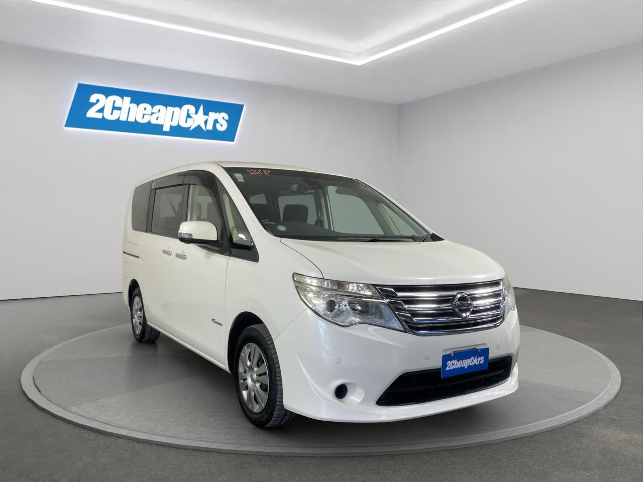 2014 Nissan Serena Hybrid 20X V SELECTION SAFETY S People Mover 360 DEGREE CAMERA + PARKING SENSORS