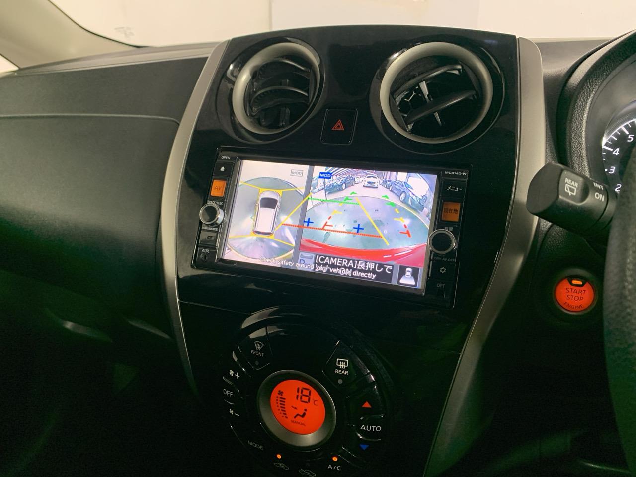 2014 Nissan Note 1.2 X Emergency Brake Package Hatchback LOW KM + 360 DEGREE CAMERA + PARKING SENSORS