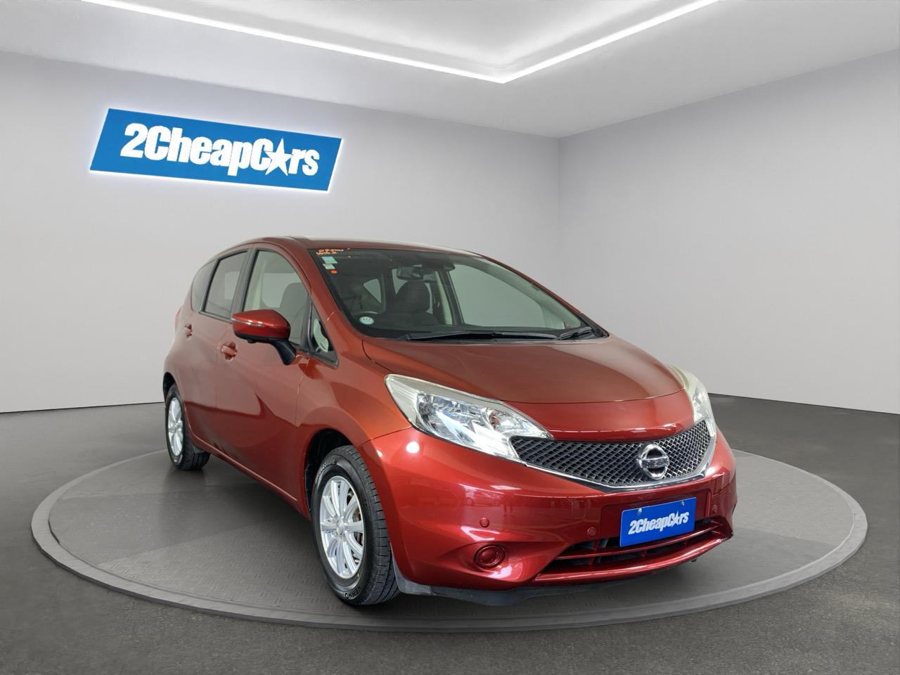 2014 Nissan Note 1.2 X Emergency Brake Package Hatchback LOW KM + 360 DEGREE CAMERA + PARKING SENSORS
