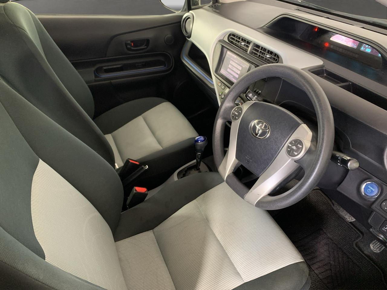 2014 Toyota Aqua S Hatchback HEATED SEATS + PUSH BUTTON START + AUTO LIGHTS