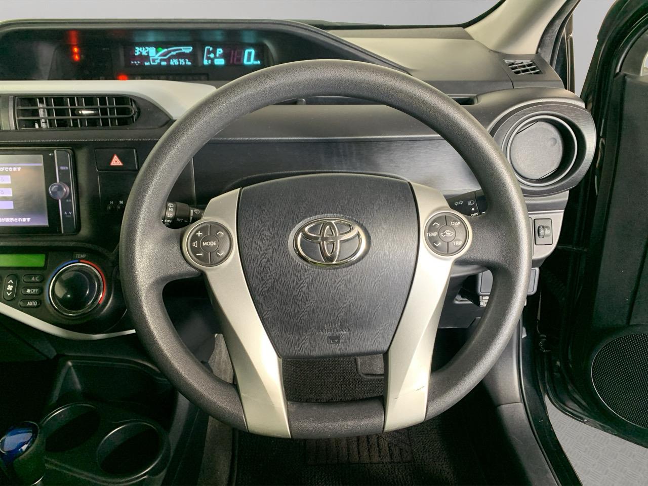 2014 Toyota Aqua S Hatchback HEATED SEATS + PUSH BUTTON START + AUTO LIGHTS