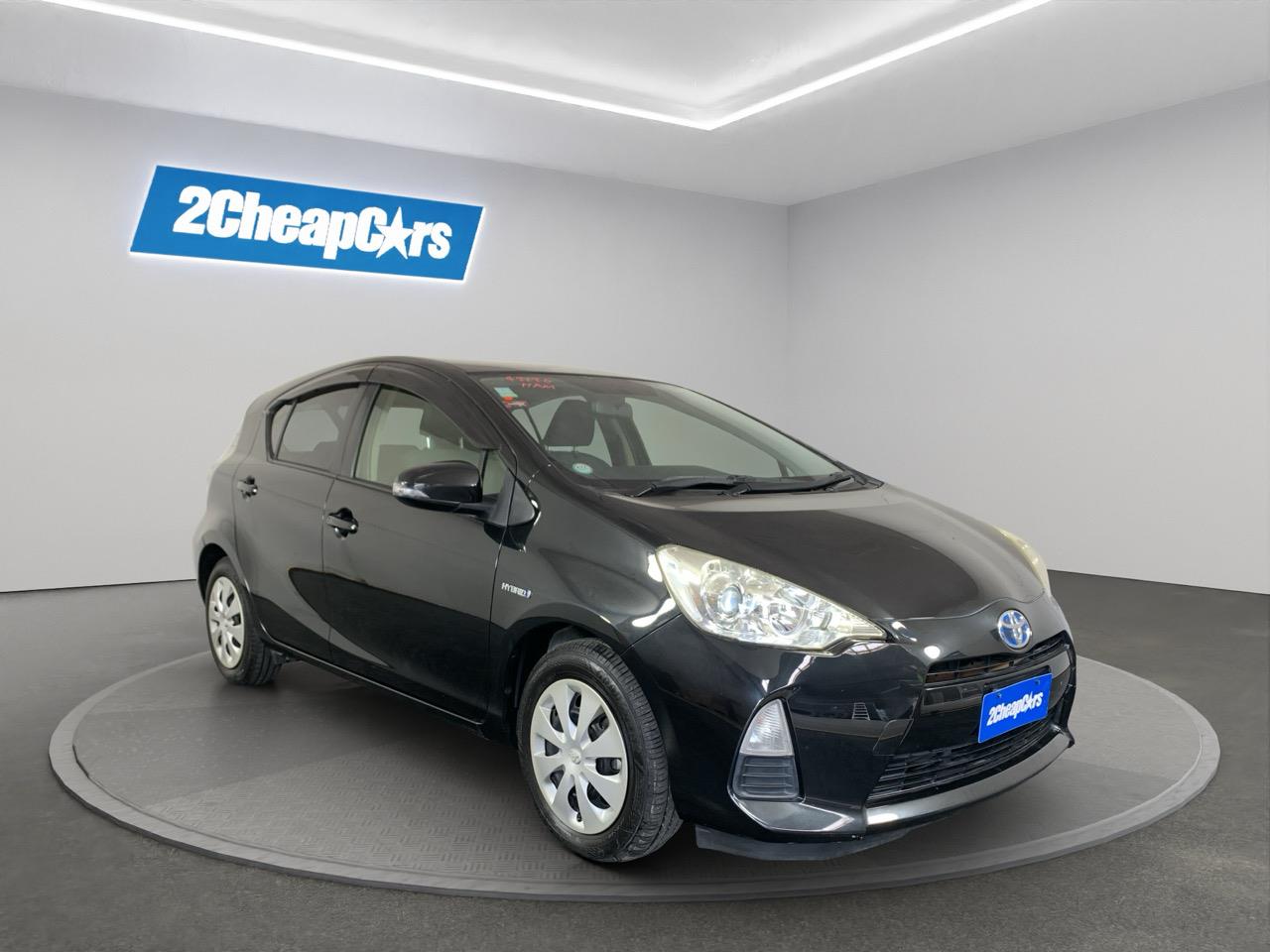 2014 Toyota Aqua S Hatchback HEATED SEATS + PUSH BUTTON START + AUTO LIGHTS