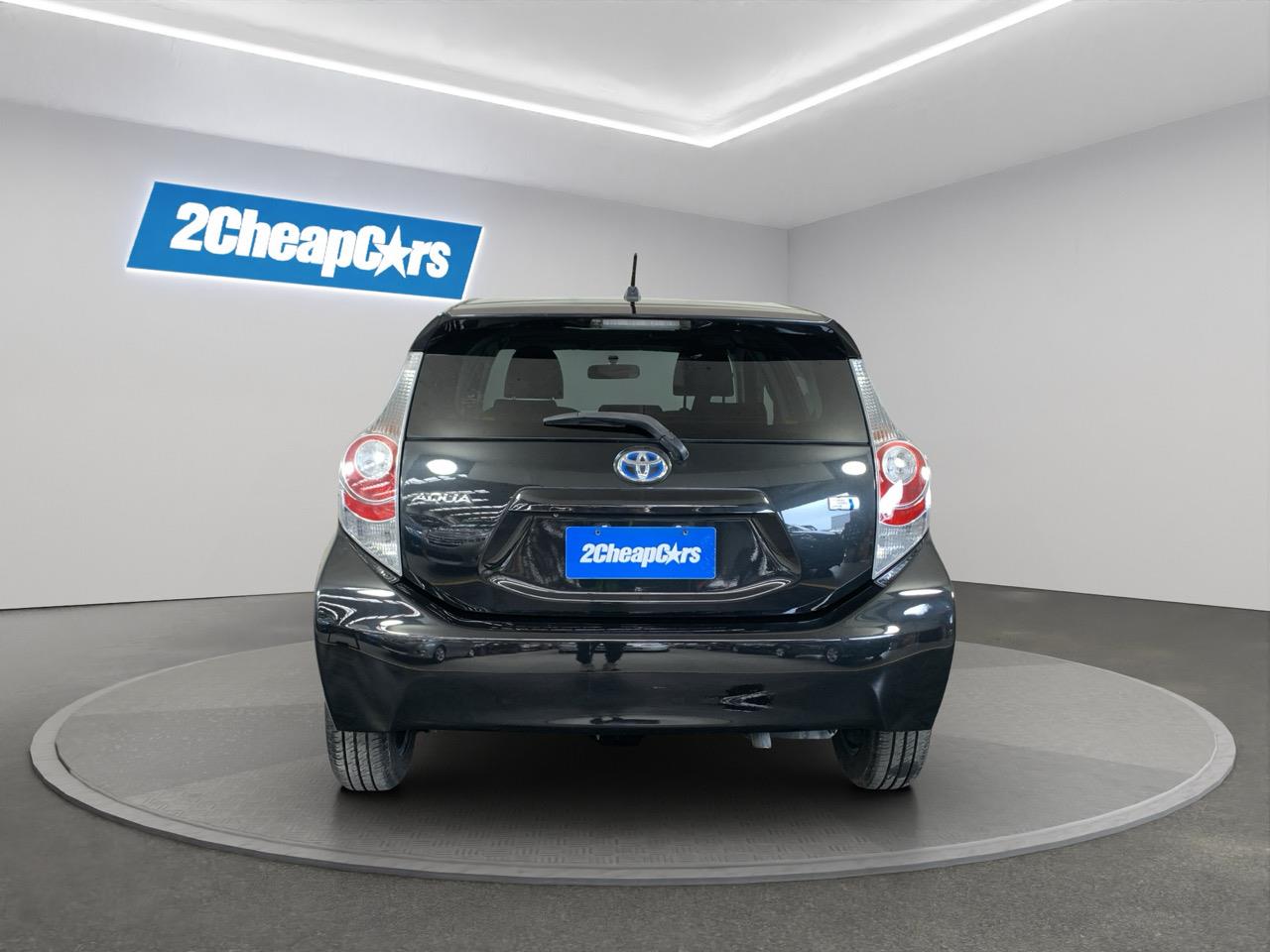 2014 Toyota Aqua S Hatchback HEATED SEATS + PUSH BUTTON START + AUTO LIGHTS