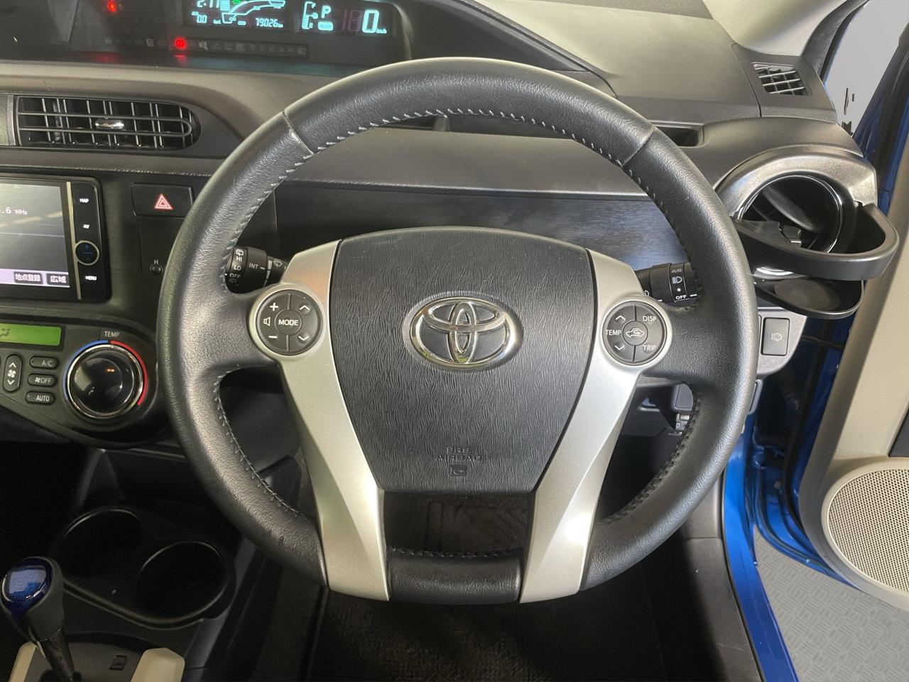 2014 Toyota Aqua G Hatchback HEATED SEATS + REVERSING CAMERA + AUTO LIGHT