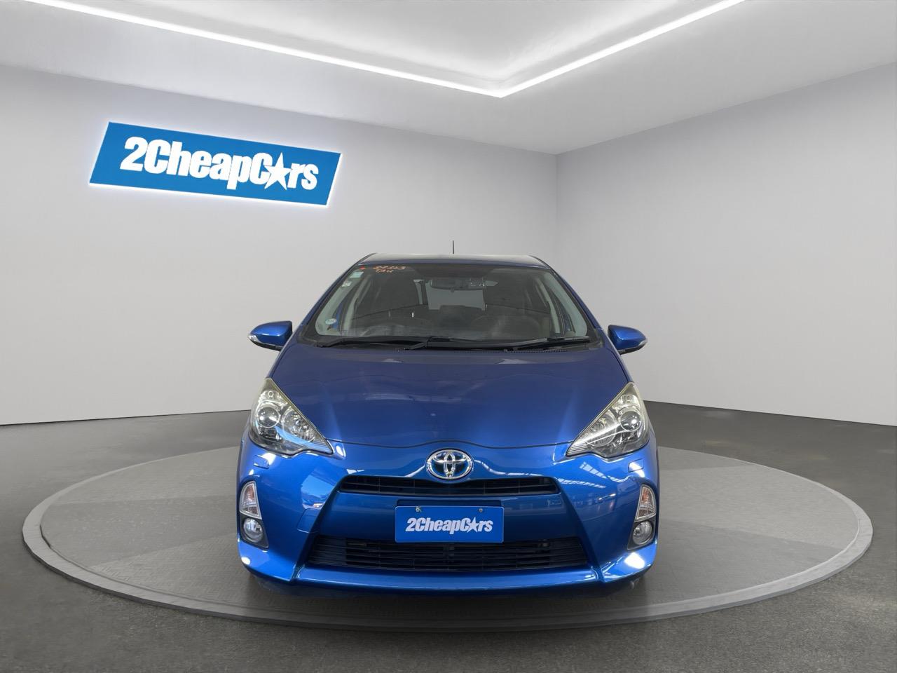 2014 Toyota Aqua G Hatchback HEATED SEATS + REVERSING CAMERA + AUTO LIGHT
