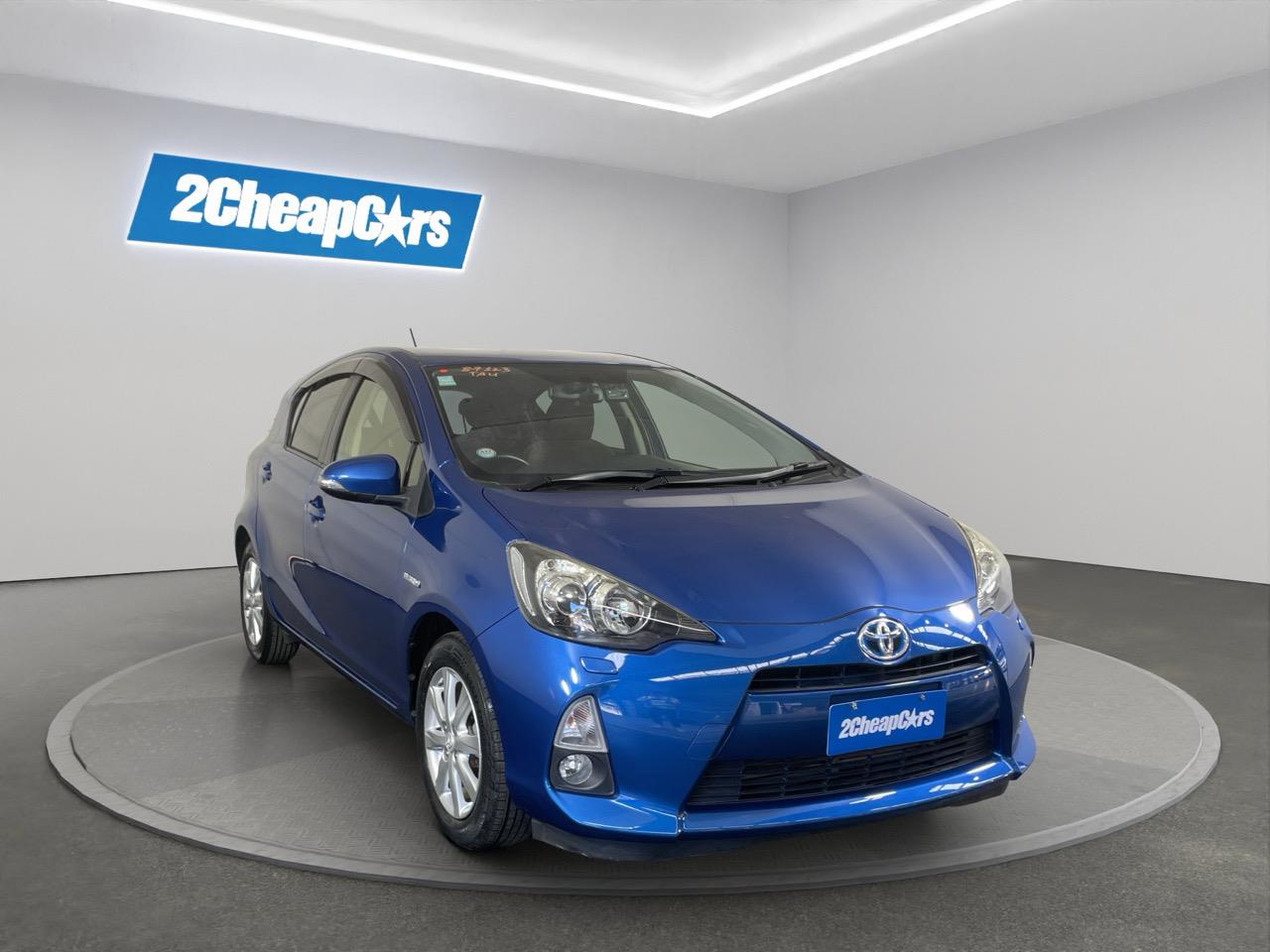 2014 Toyota Aqua G Hatchback HEATED SEATS + REVERSING CAMERA + AUTO LIGHT