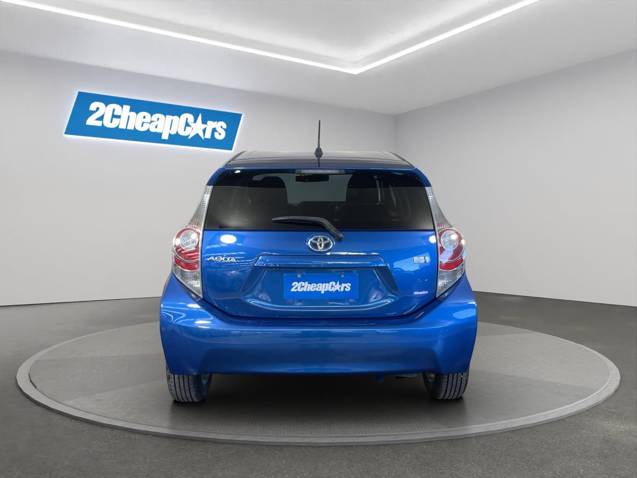 2014 Toyota Aqua G Hatchback HEATED SEATS + REVERSING CAMERA + AUTO LIGHT