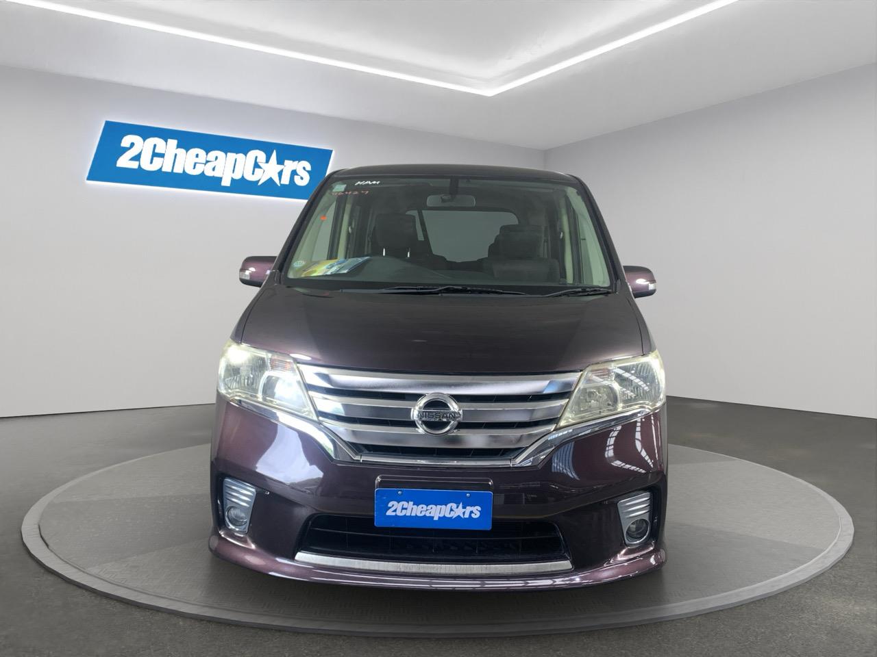 2013 Nissan Serena Hybrid Highway Star People Mover CRUISE CONTROL + POWER SLIDING DOORS 