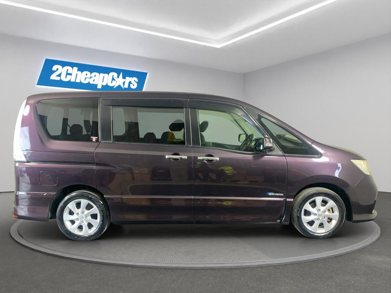 2013 Nissan Serena Hybrid Highway Star People Mover CRUISE CONTROL + POWER SLIDING DOORS 