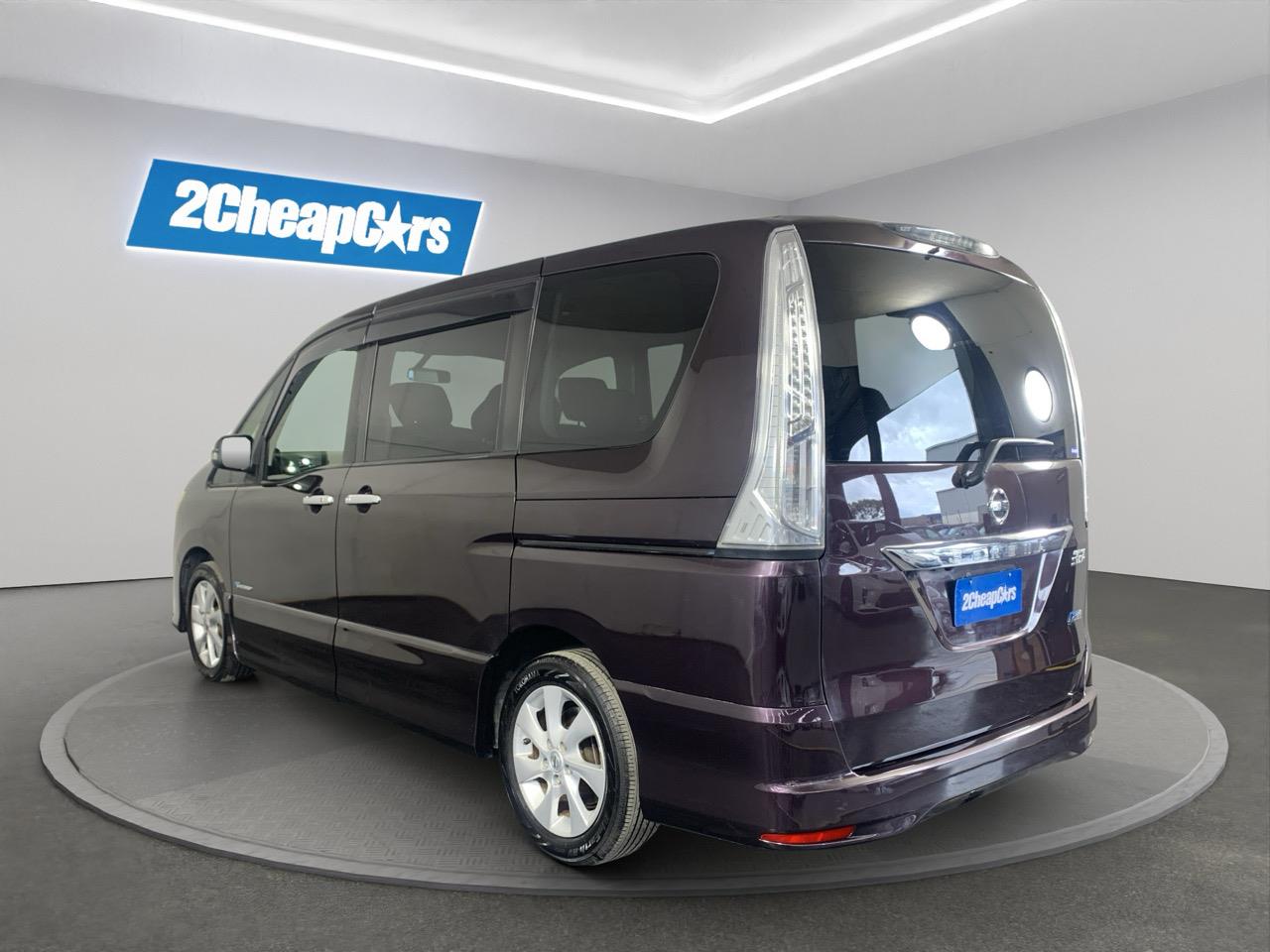 2013 Nissan Serena Hybrid Highway Star People Mover CRUISE CONTROL + POWER SLIDING DOORS 