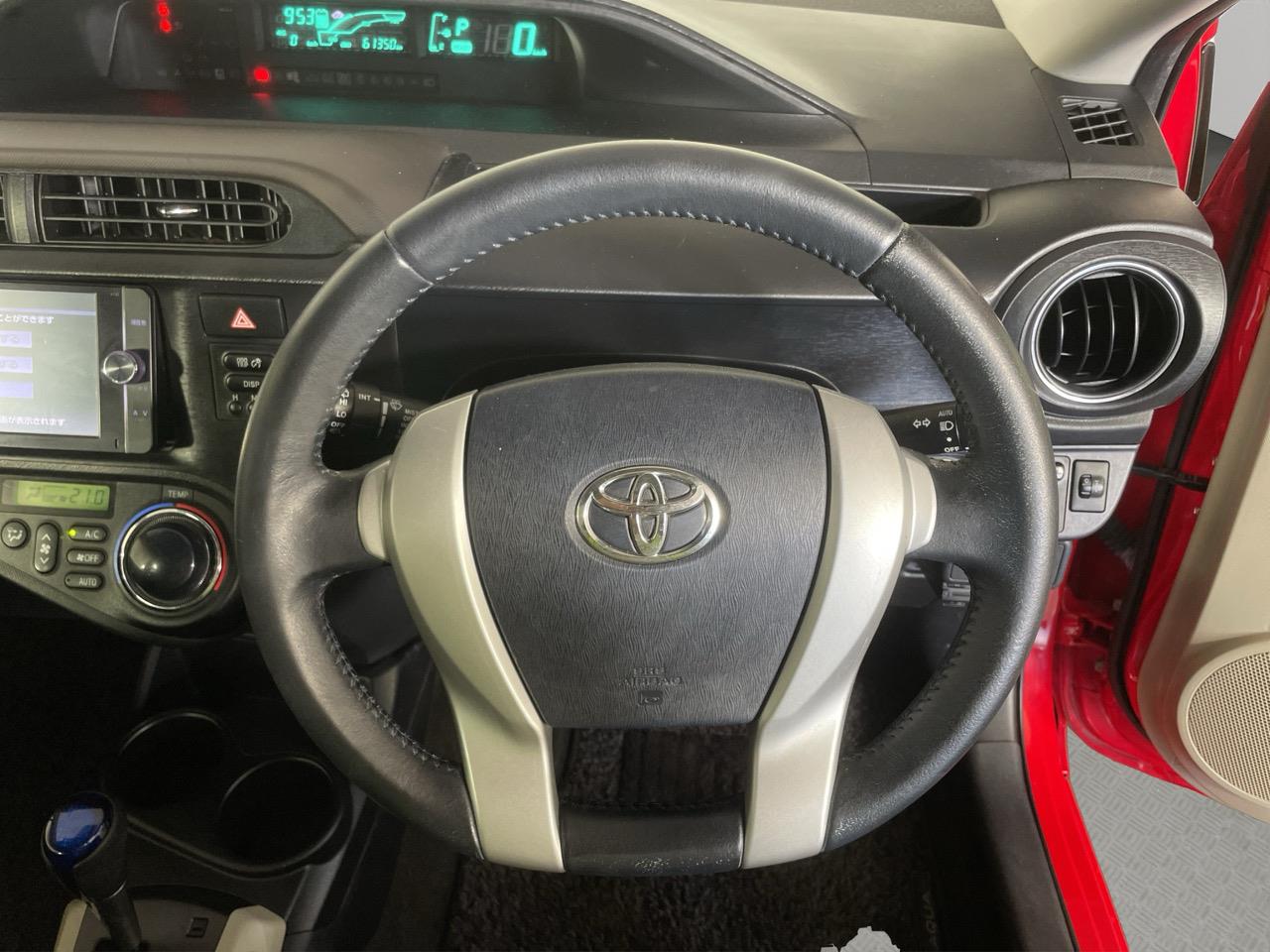 2013 Toyota Aqua S Hatchback REVERSING CAMERA + AUTO LIGHTS + PUSH BUTTON START