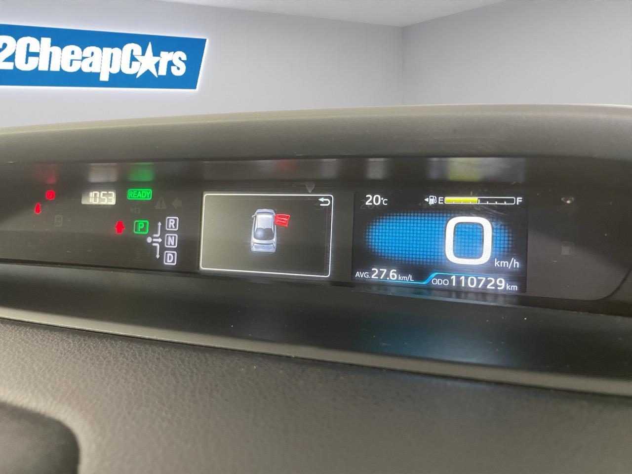 2016 Toyota Prius Hybrid New Shape E Hatchback REVERSING CAMERA + AUTO LIGHTS + PUSH START