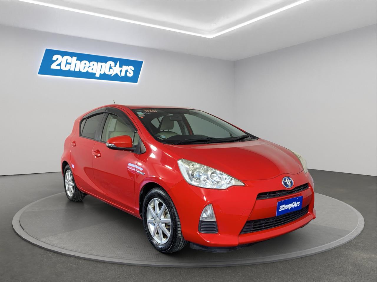 2013 Toyota Aqua S Hatchback PUSH START + REVERSING CAMERA + PARKING SENSORS