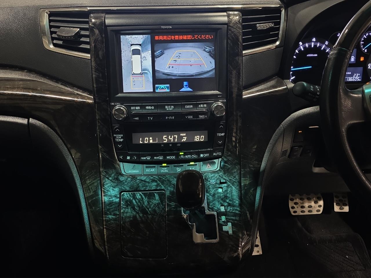 2012 Toyota Vellfire 2.4 ZG Edition People Mover 360 DEGREE CAMERA + POWER SLIDING DOOR + BODY KITS