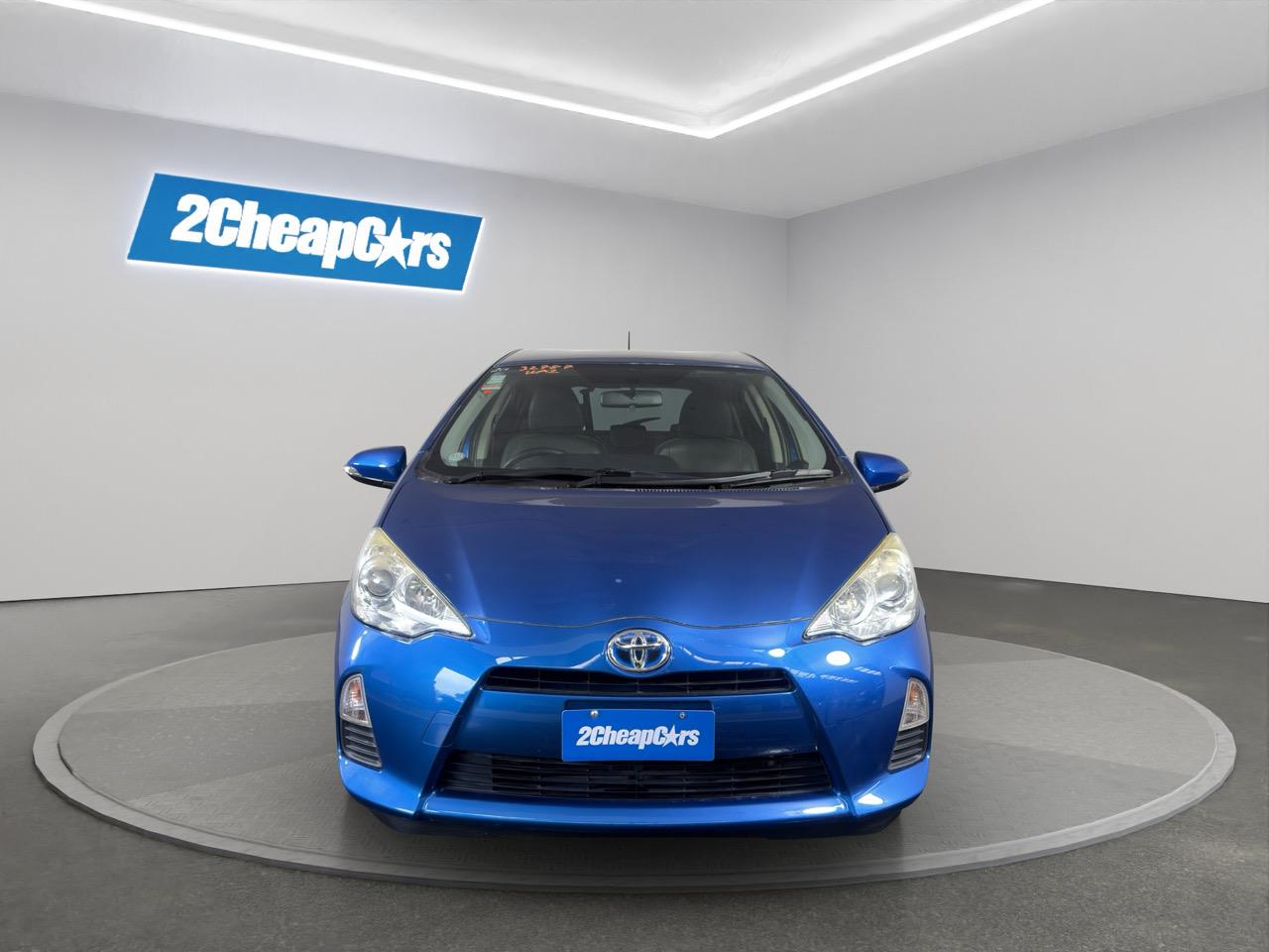 2014 Toyota Aqua G Balck Soft Leather Selection Hatchback REVESING CAMERA + PUSH SRART + AUTO LIGHTS