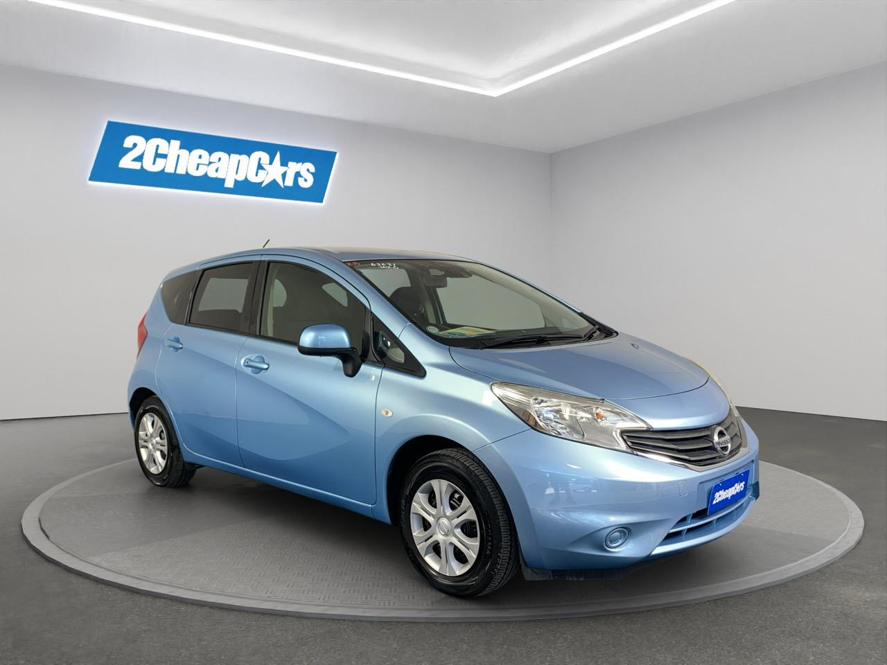 2014 Nissan Note 1.2 X Emergency Brake Package Hatchback LOW KM + REVERSING CAMERA + PUSH BUTTON START