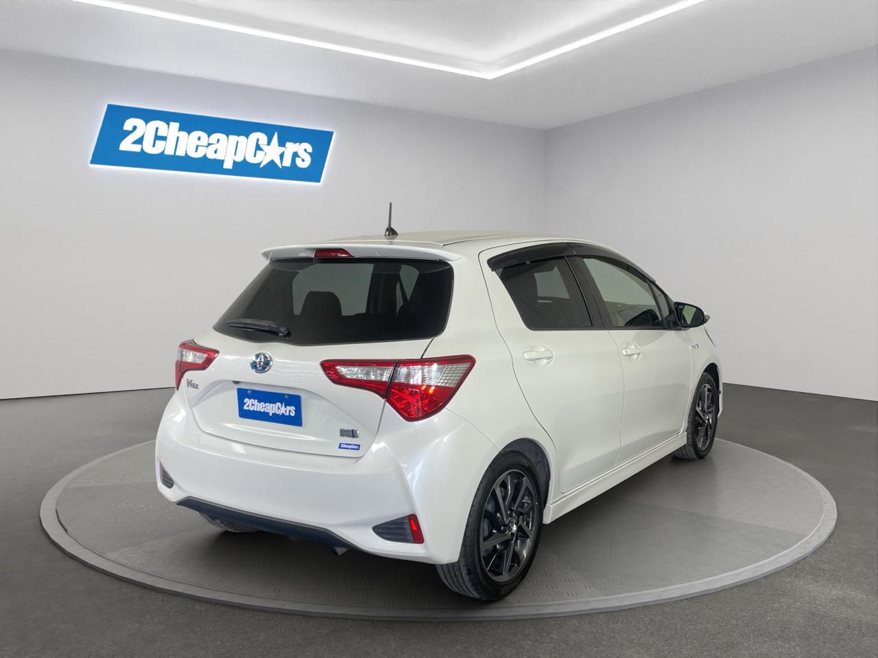 2017 Toyota Vitz YARIS HYBRID Hatchback REVERSING CAMERA + AUTO LIGHTS + HEATED SEATS