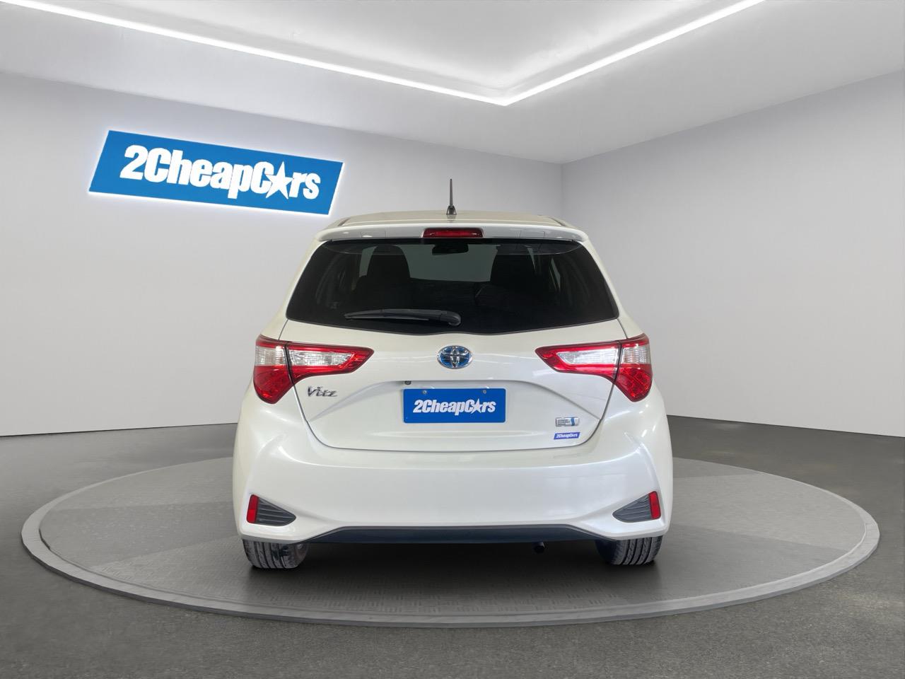 2017 Toyota Vitz YARIS HYBRID Hatchback REVERSING CAMERA + AUTO LIGHTS + HEATED SEATS