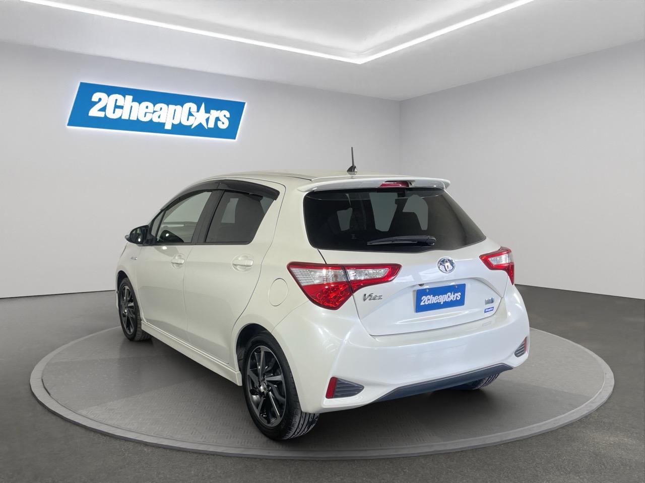 2017 Toyota Vitz YARIS HYBRID Hatchback REVERSING CAMERA + AUTO LIGHTS + HEATED SEATS