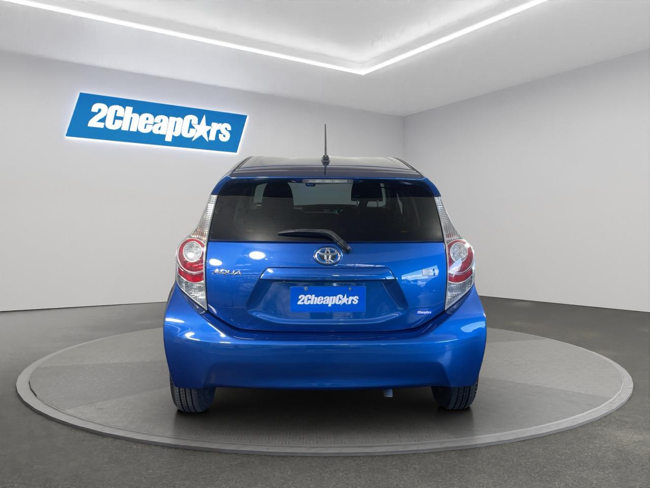 2013 Toyota Aqua S Hatchback REVERSING CAMERA + AUTO LIGHTS + PUSH BUTTON START