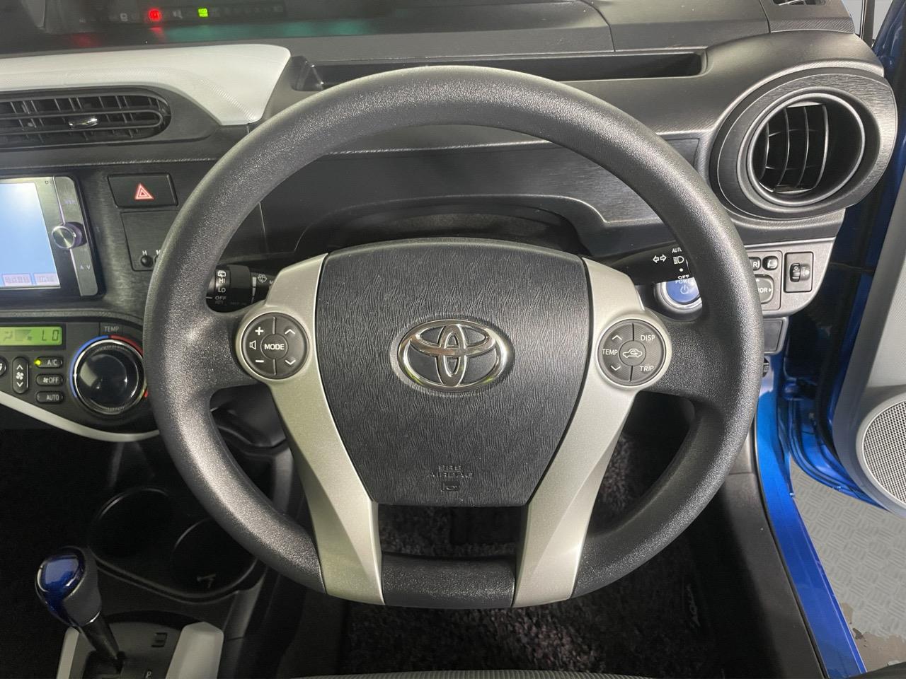 2013 Toyota Aqua S Hatchback REVERSING CAMERA + AUTO LIGHTS + PUSH BUTTON START