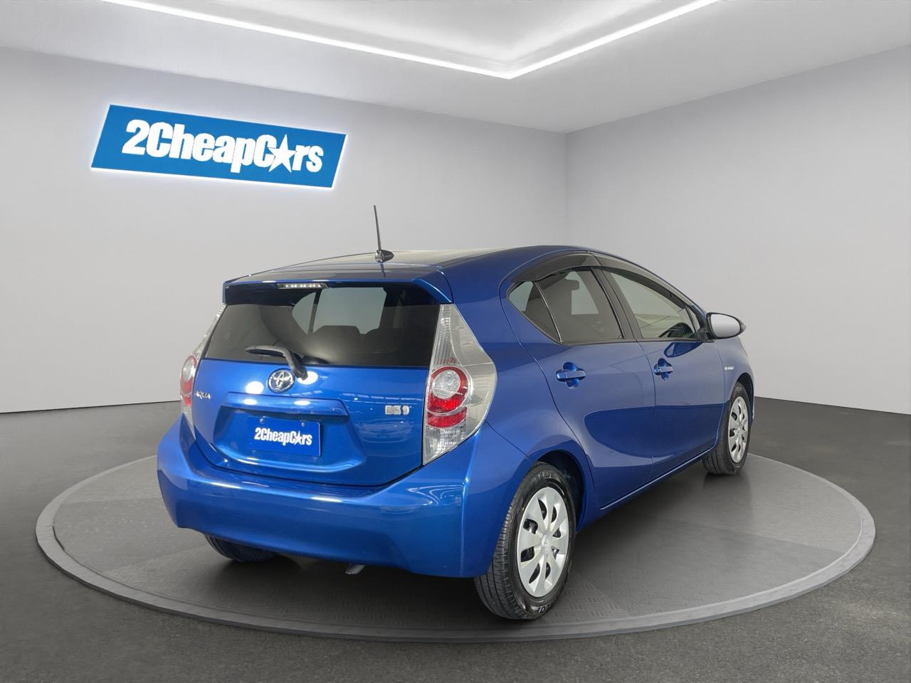 2013 Toyota Aqua S Hatchback REVERSING CAMERA + AUTO LIGHTS + PUSH BUTTON START