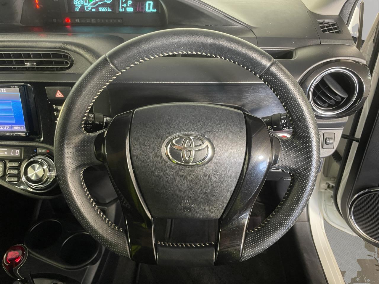 2014 Toyota Aqua Hybrid Gs Hatchback AUTO LIGHTS + PUSH START