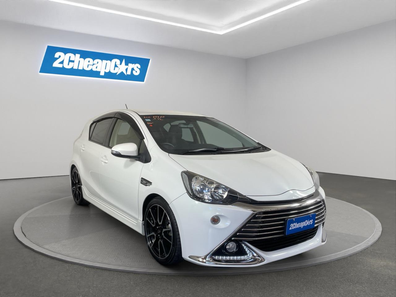 2014 Toyota Aqua Hybrid Gs Hatchback AUTO LIGHTS + PUSH START