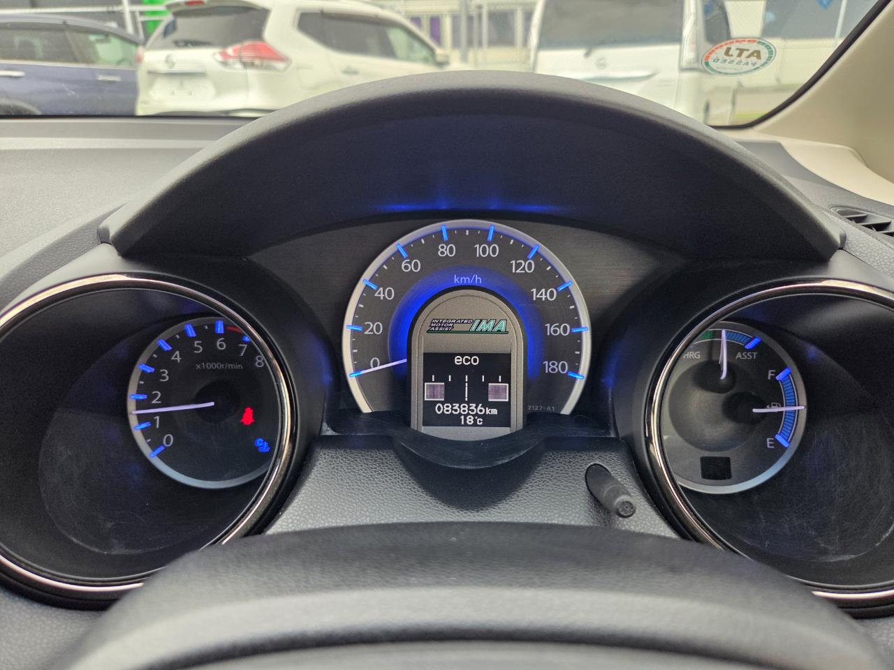 2012 Honda Fit Jazz Hybrid Hatchback CRUISE CONTROL + PADDLE SHIFT + REVERSING CAMERA