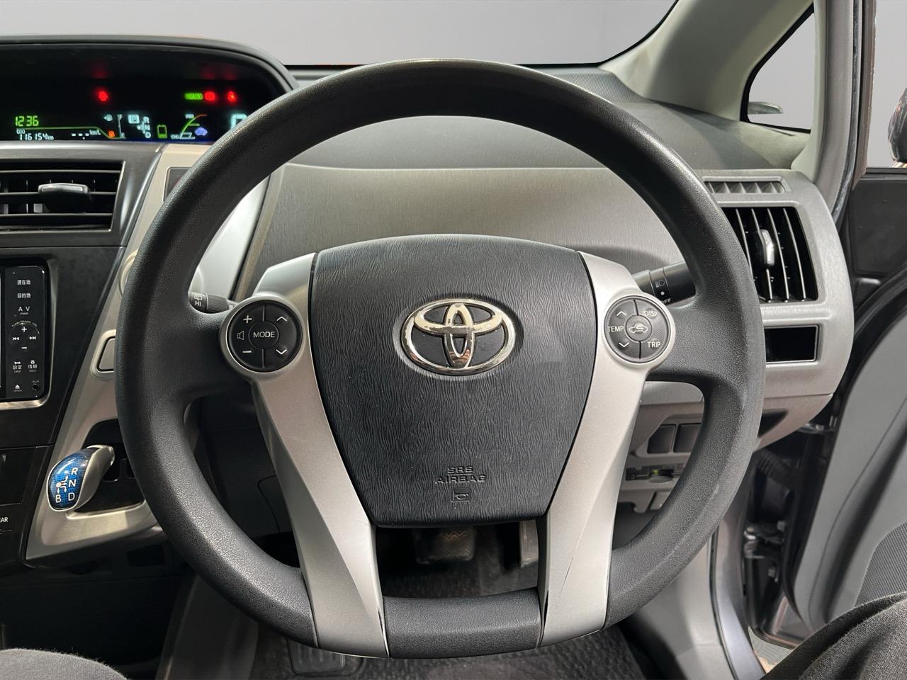 2012 Toyota Prius Alpha S Station Wagon REVERSING CAMERA + SMART KEY + MAG WHEEL