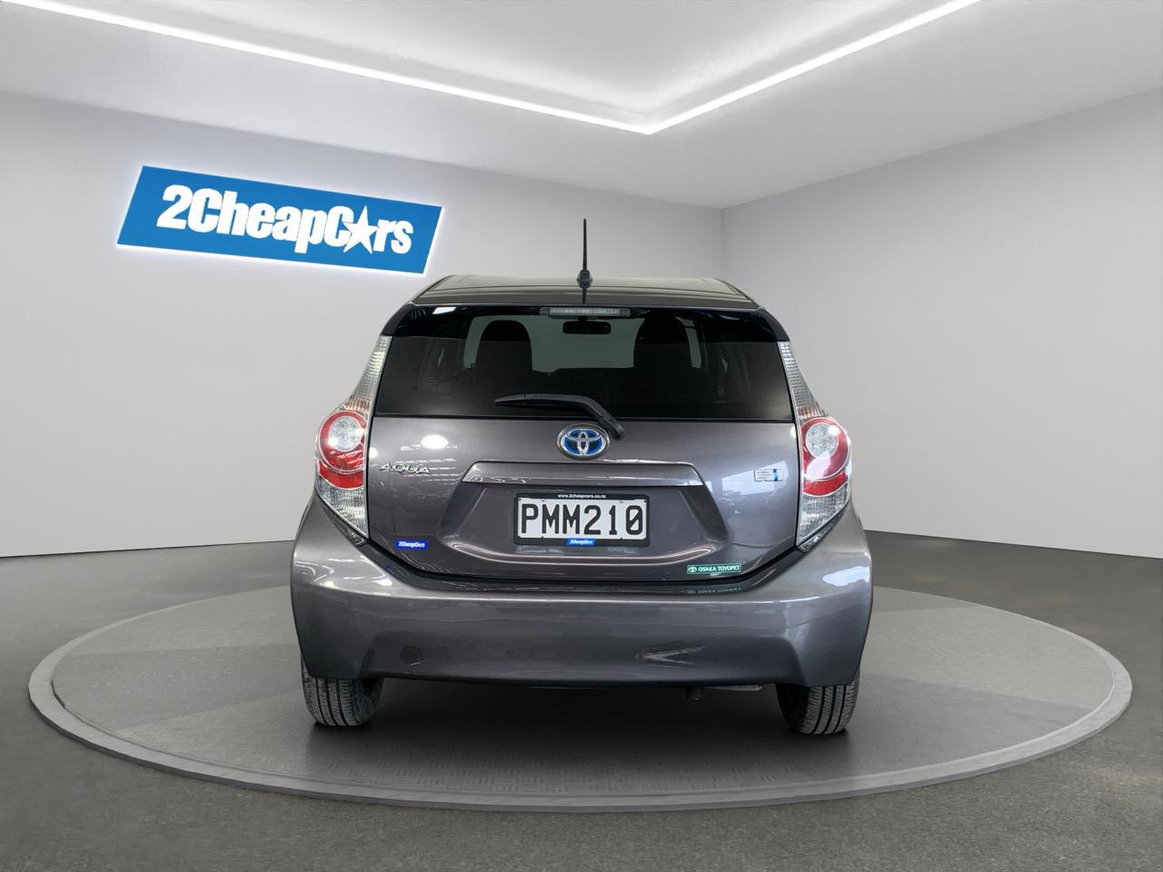 2013 Toyota Aqua  Hatchback GREAT SPACE + GREAT FUEL EFFICIENCY
