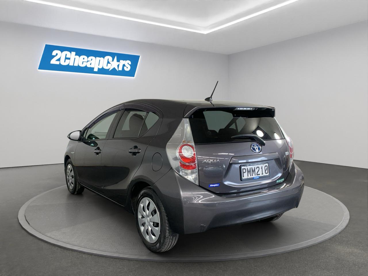 2013 Toyota Aqua  Hatchback GREAT SPACE + GREAT FUEL EFFICIENCY