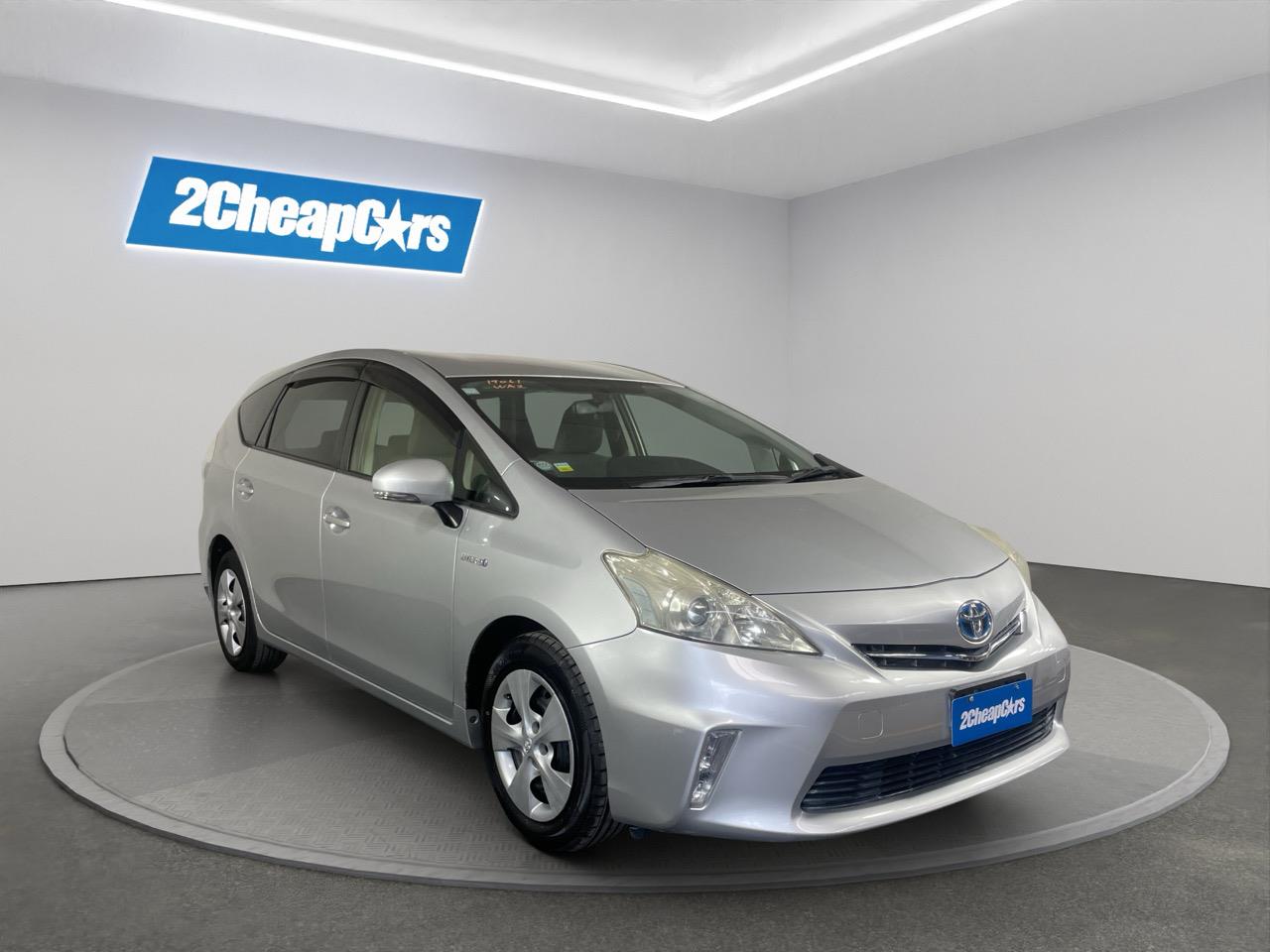 2012 Toyota Prius Alpha Hybrid Station Wagon REVERSING CAMERA + PUSH SRART + AUTO LIGHTS