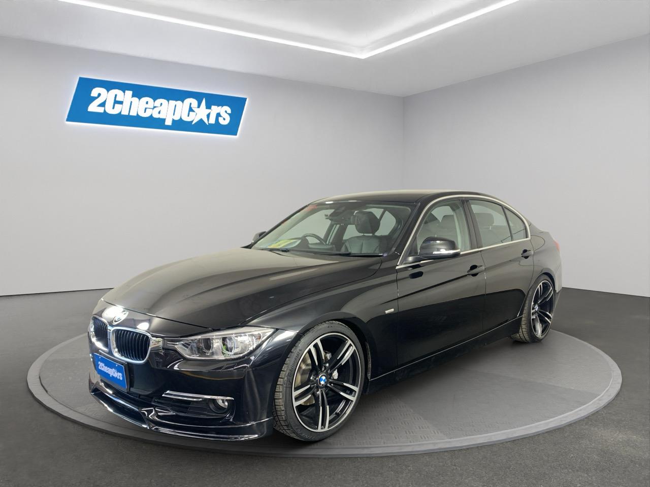 2014 BMW 320i Luxury Black Leather Sedan