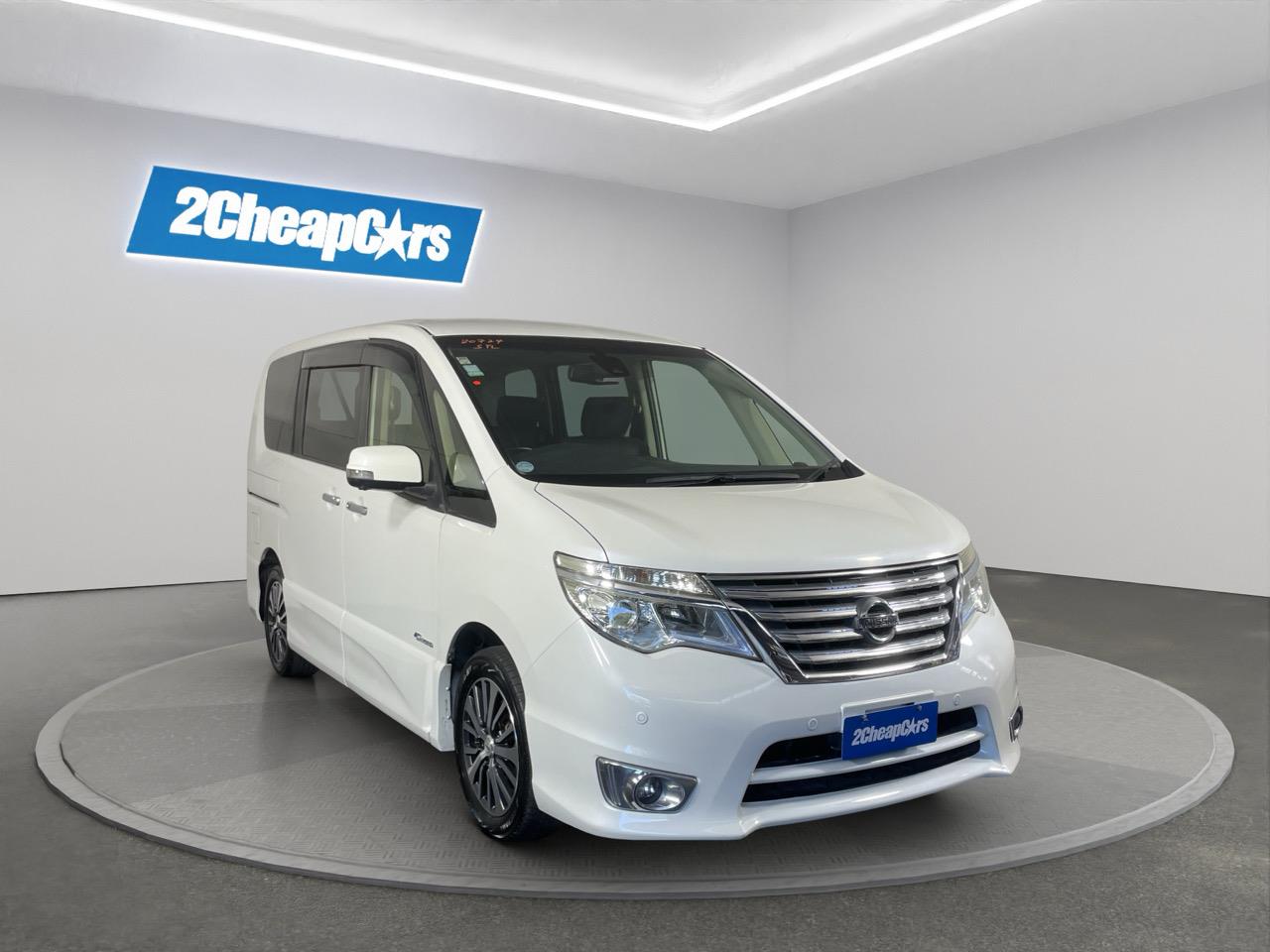 2014 Nissan Serena Hybrid Highway Star People Mover 360 DEGREE CAMERA + PARKING SENSORS