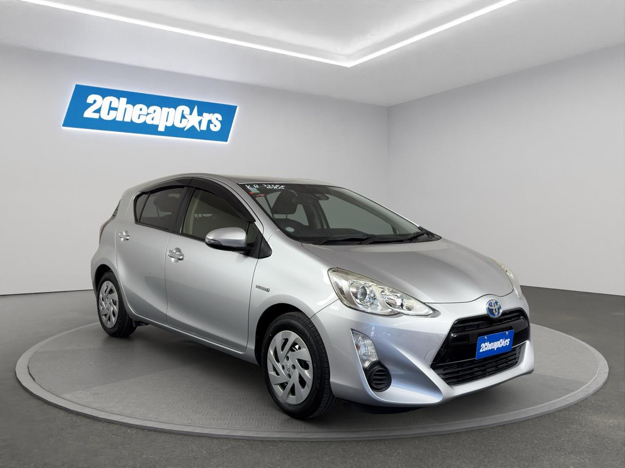 2016 Toyota Aqua Facelift Model S Hatchback LOW KM + REVERSING CAMERA + PUSH BUTTON START